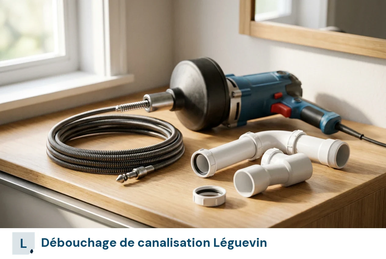 Débouchage de canalisation à Léguevin