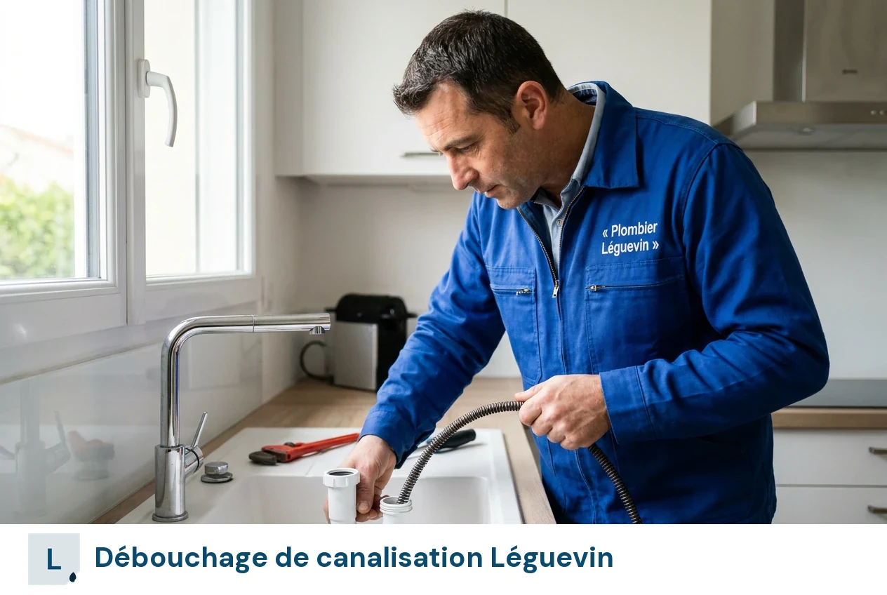 Débouchage de canalisation à Léguevin