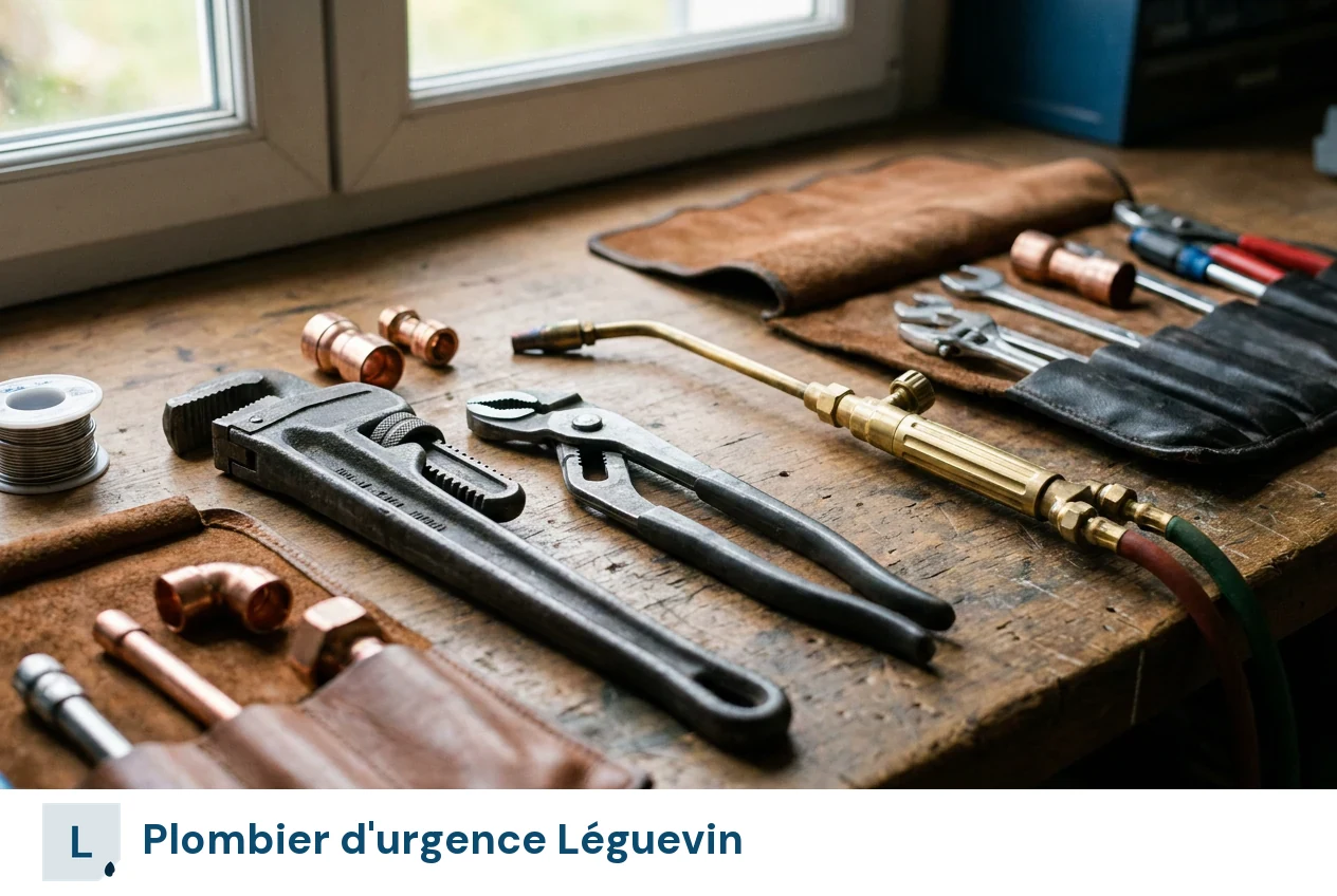 Plombier d'urgence à Léguevin