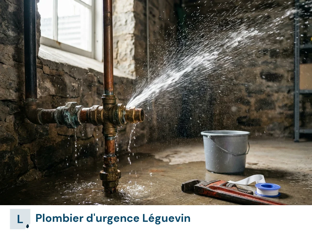 Plombier d'urgence à Léguevin