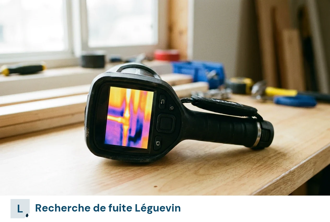 Recherche de fuite à Léguevin