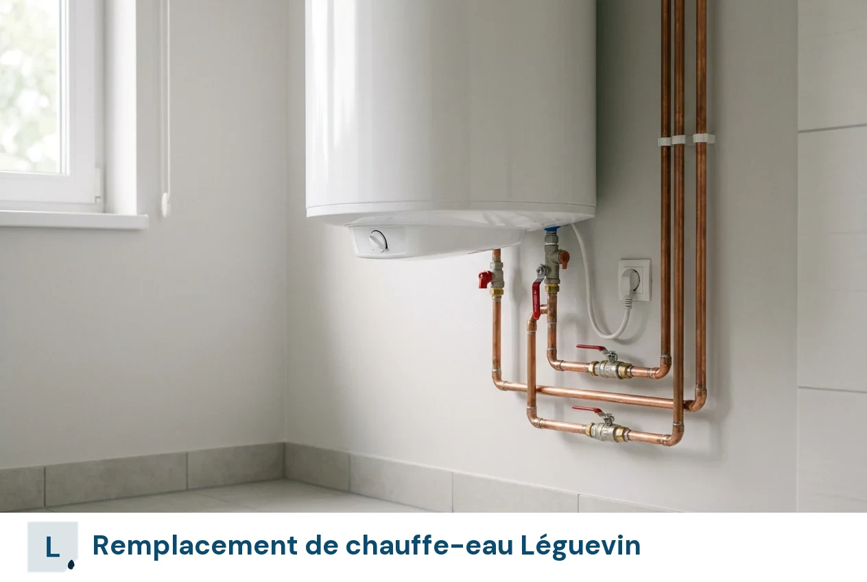 Remplacement de chauffe-eau à Léguevin