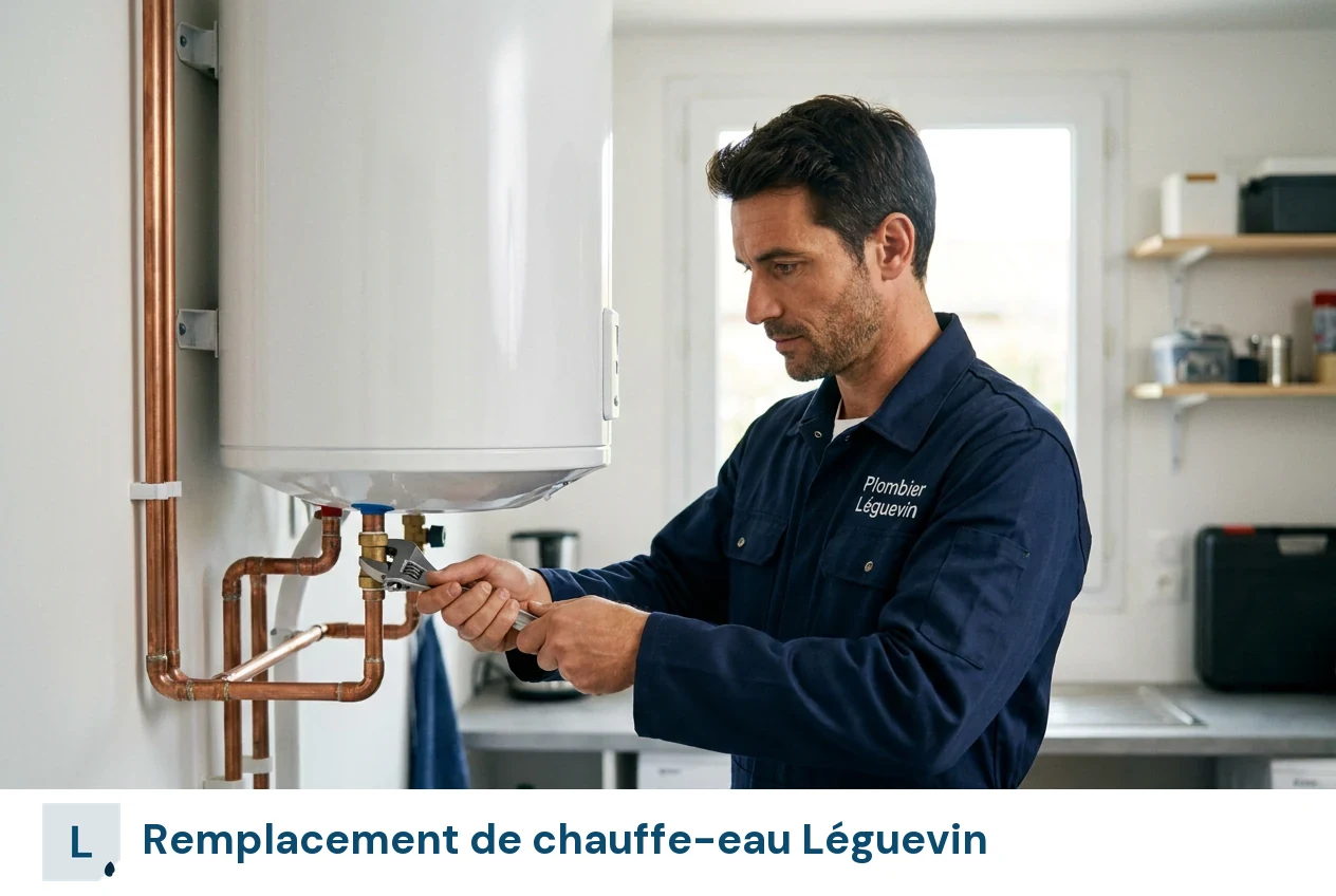 Remplacement de chauffe-eau à Léguevin