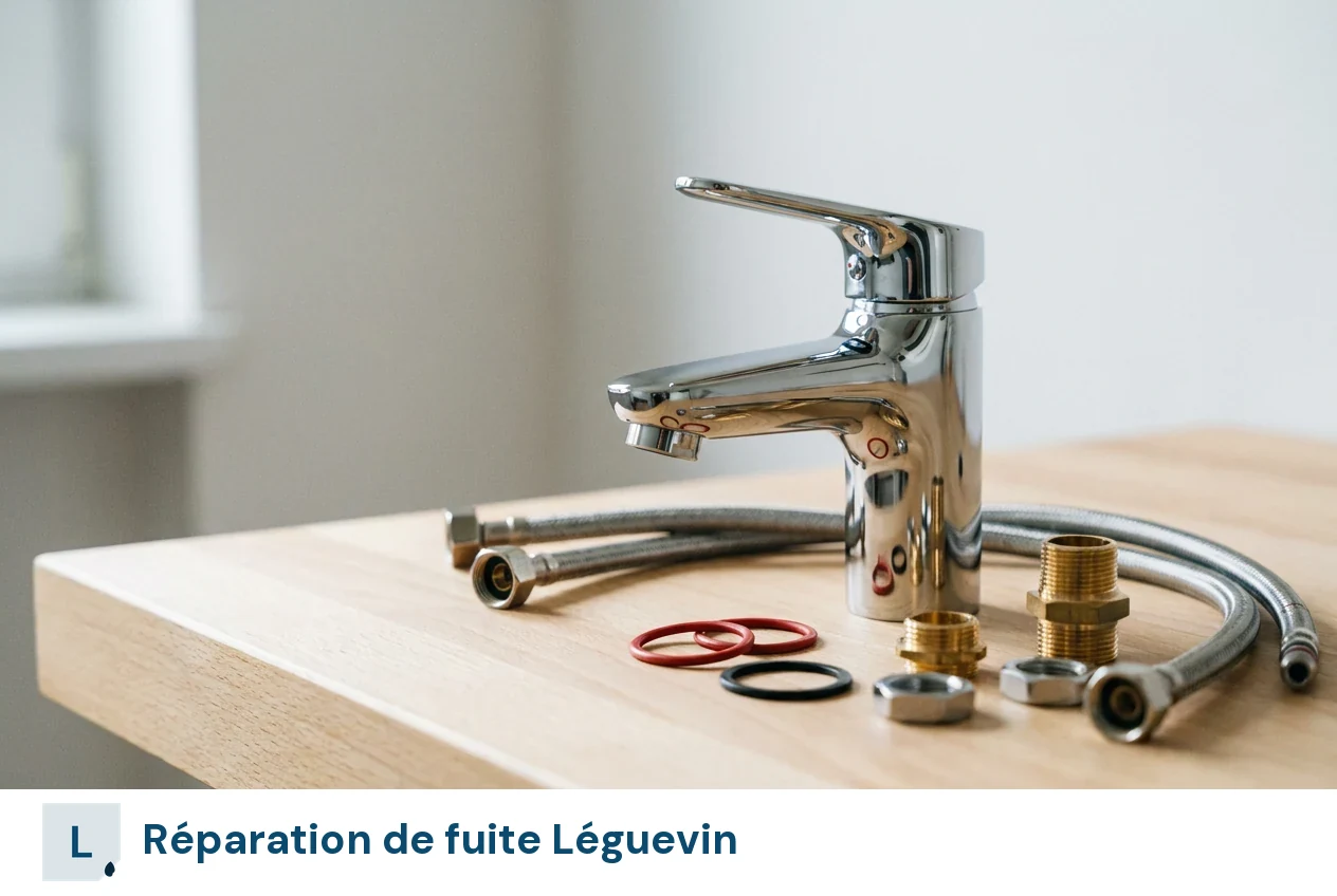 Réparation de fuite à Léguevin