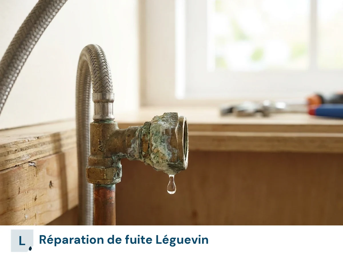 Réparation de fuite à Léguevin