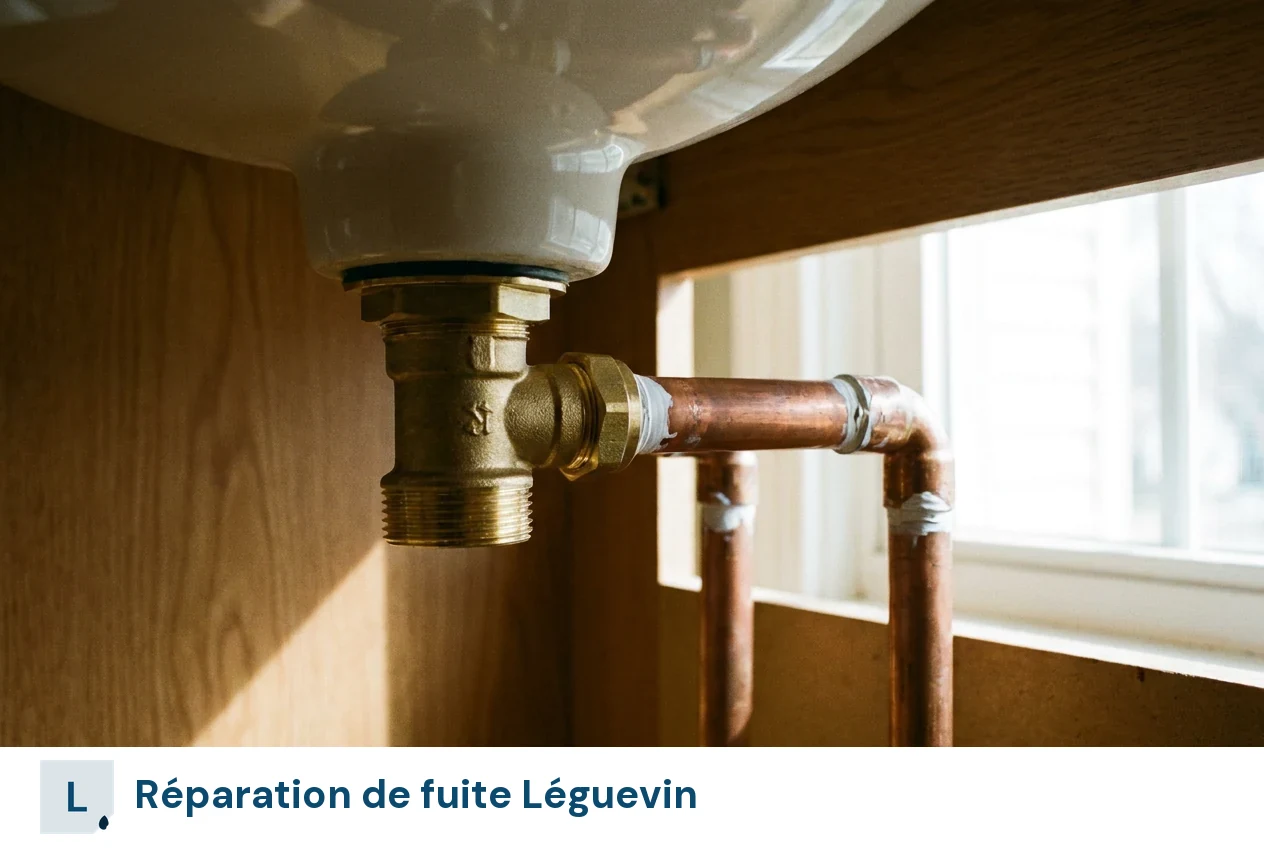 Réparation de fuite à Léguevin