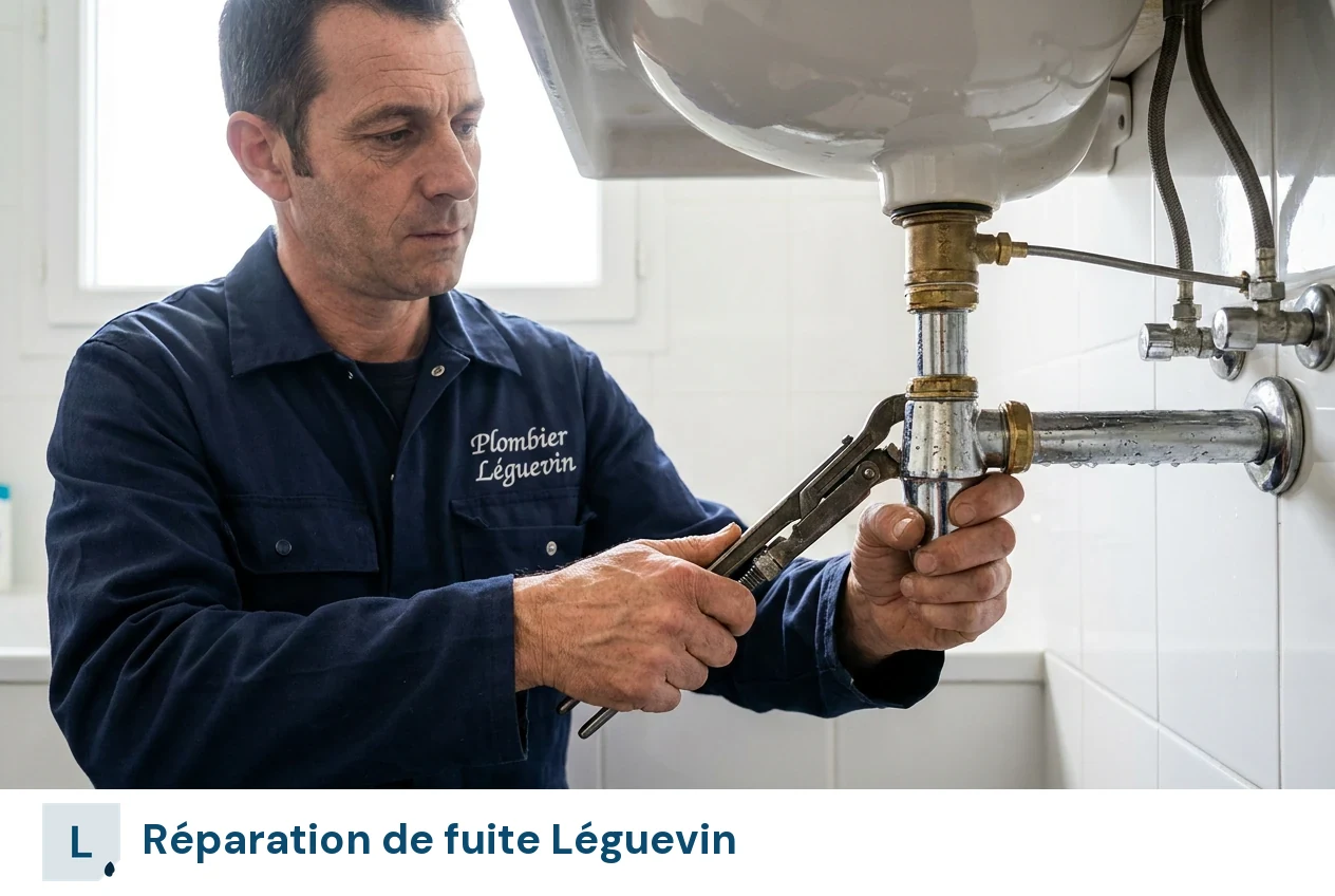 Réparation de fuite à Léguevin